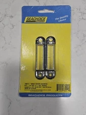 2 pack Seachoice boat cover battens sockets chrome for 3/8 to 1 3/4 in 78011