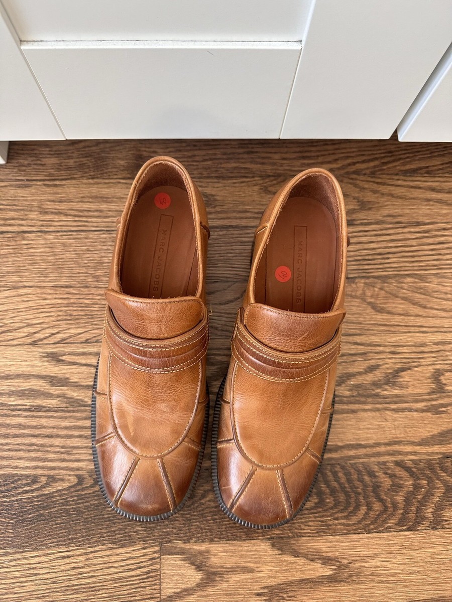 MARC BY MARC JACOBS  革靴 マークジェイコブス ドレス ブローグシューズ 本革 切替 バイ
