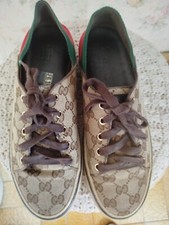 Sneakers Vintage Web gucci homme Toile T 40 Bon État 