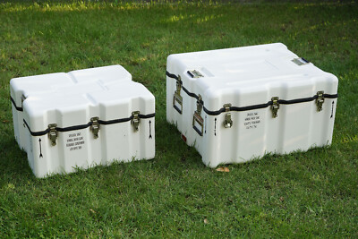 CONTAINER  Box Kiste Luftfracht  Flight Case ATA stapelbar GFK ***TOP***