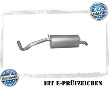 Endschalldämpfer für Seat Ibiza IV 1.2 TSI Auspuff Endtopf