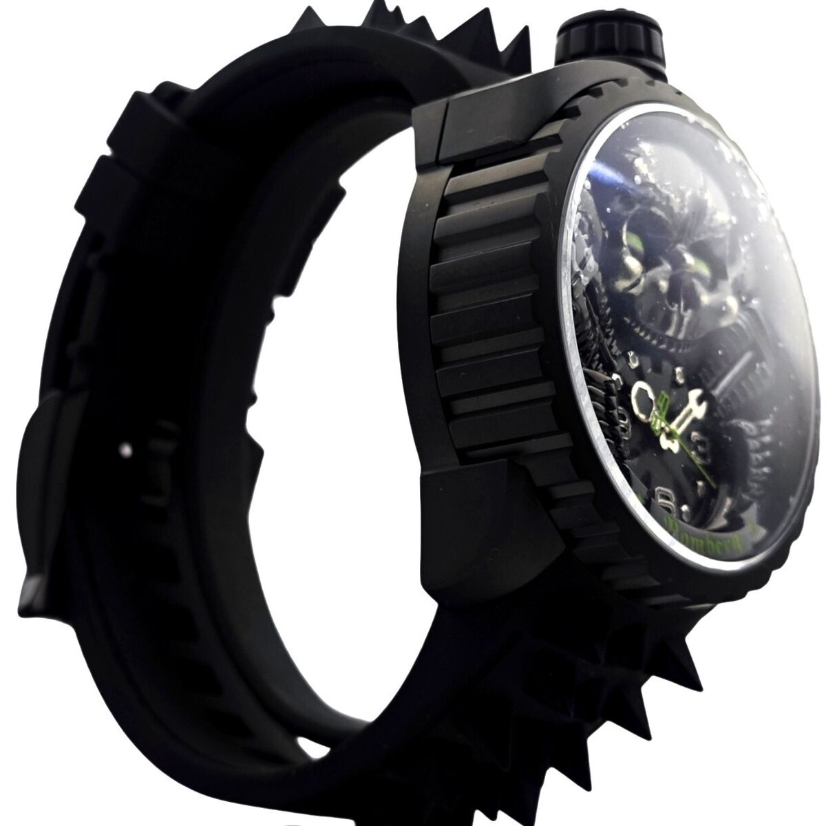 BOMBERG - RARE LIMITED 250 SKULL RIDER BLACK - Ø 47 MM BOMBERG - RARE LIMITED 250 SKULL RIDER BLACK - Ø 47 MM