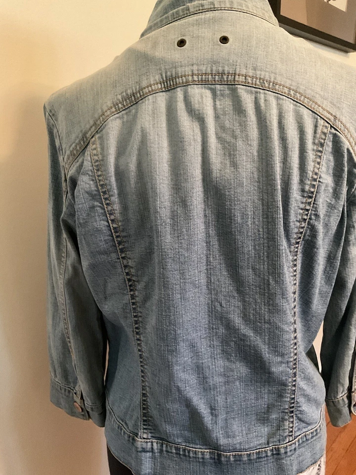 Chaqueta Moto Jean Trending Talla S Foto 3 de 4