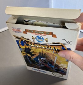 Nintendo NES Game The Magic Of Scheherazade Box w/ Manual & Map Vintage!