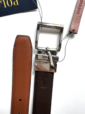 Polo Ralph Lauren Men's Reversible Leather Belt 1 1/8
