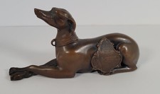 Jennings Brothers Cast Bronze Greyhound Whippet Niagra Falls Souvinenir 1323