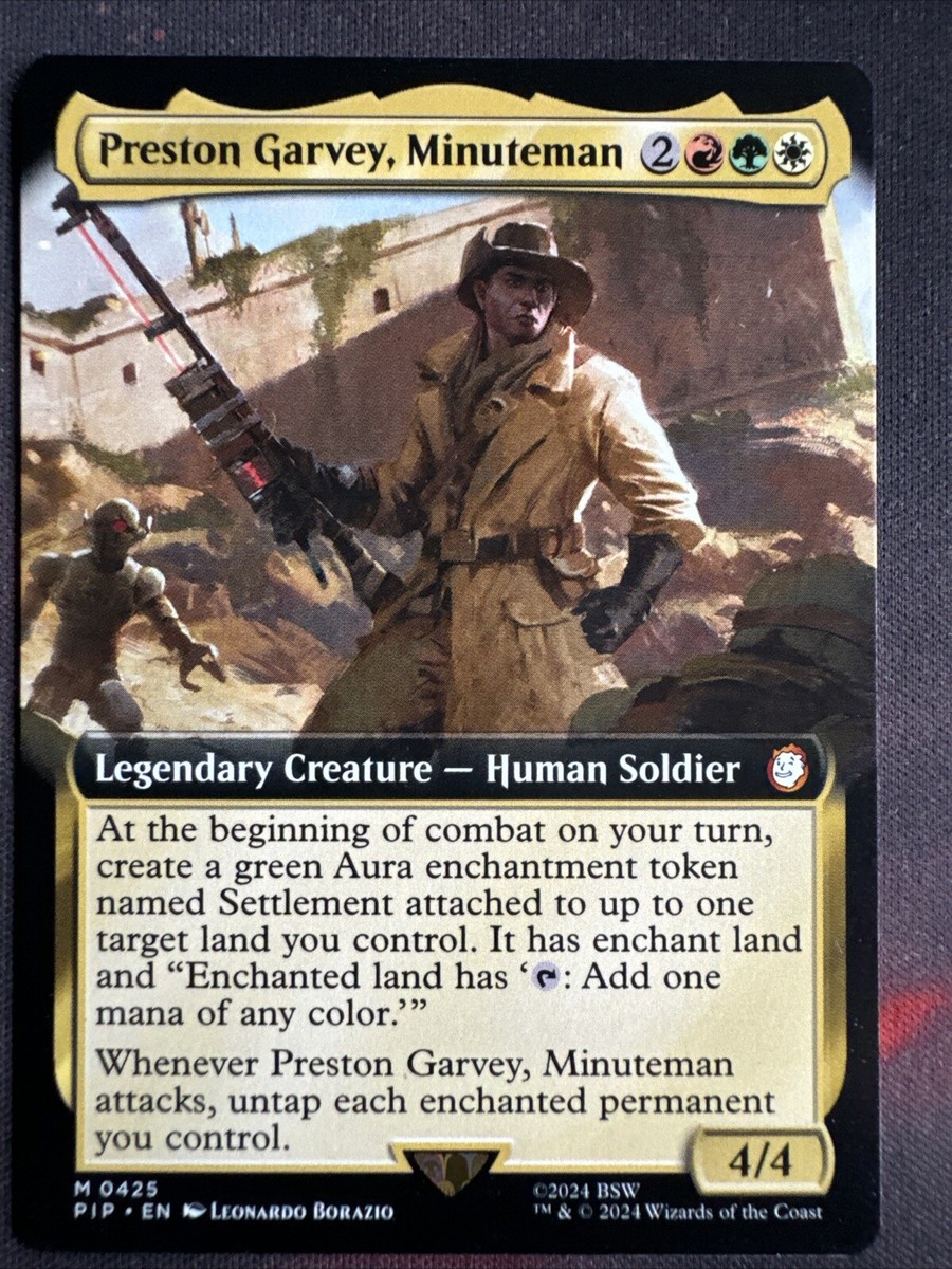 MTG Magic the Gathering Preston Garvey, Minuteman (425/1098