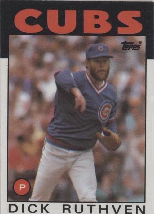1986 Topps - Dick Ruthven #98 - 1 of 1