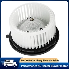 A/C Heater Blower Motor w/Fan Cage for Chevy Silverado 1500 2500 3500 GMC Sierra