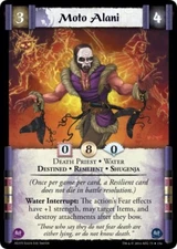 Legend of the Five RIngs L5R CCG ALitS A Line in the Sand Moto Alani