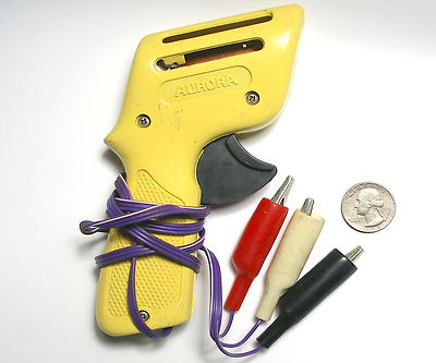 Aurora RUSSKIT 45Ohm Slot Car VARIABLE SPEED HAND CONTROLLER AlligatorClip 1454