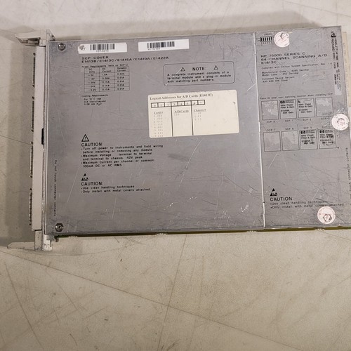 HP 75000 64-Channel Scanning A/D SCP Card E1413C E1413C E1415A E1419A A3F - Picture 3 of 13