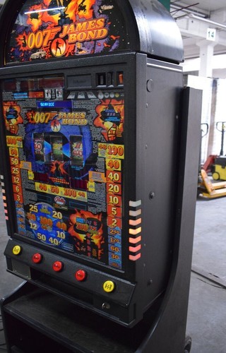 Bally Wulff James Bond Geldspielautomat mit Aufsatz für Bastler! Rarität! - Bild 3 von 12