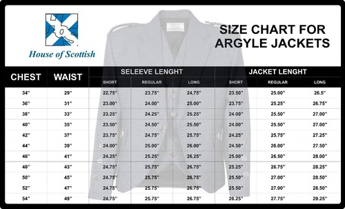 ARGYLE KILT JACKET WITH WAISTCOAT TWEED WEDDING JACKET | BRAEMAR / CRAIL JACKET - Picture 4 of 4