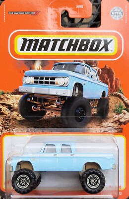 NP40 Matchbox 1968 Dodge D200 2021-093