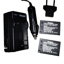 Rapid Charger Uwayor Battery AC for Canon LP-E17 LC-E17  Canon EOS 77D Camera
