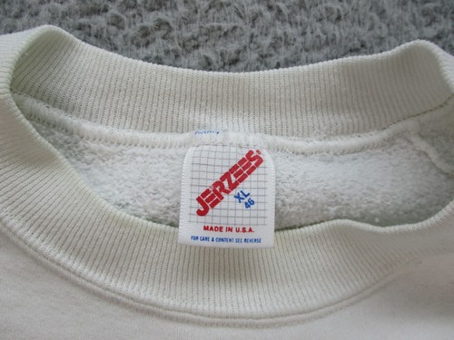 Vtg Kansas City Sweatshirt Extra Large Crewneck Puff Print 90s Missouri USA Made - Picture 3 of 11