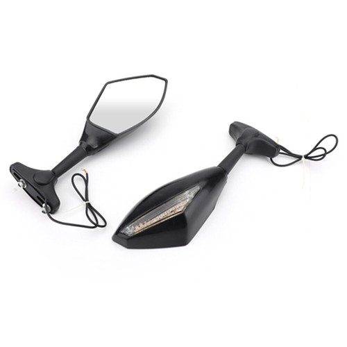 Rearview Side Mirrors Left & Right Mirror Fits For Yamaha YZF600 1995-2009 - Picture 10 of 17