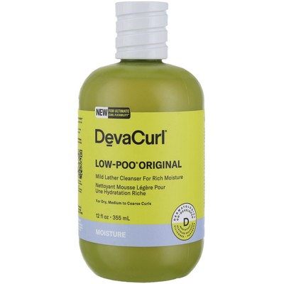 6 Pack DevaCurl Low-Poo Original Moisture Hair Cleanser, 12 fl oz