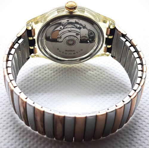 Swatch Automatic Watch The Originals SAK107 "Copper Rush" - 1992 - Vintage - - Picture 21 of 24
