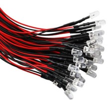 10pcs Emitting Diode Prewired Led Bulb Lamp Single Color Rgb Light Dc5v 12v 5mm 10pcs Emitting Diode Prewired Led Bulb Lamp Single Color Rgb Light Dc5v 12v 5mm