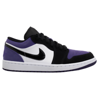 Jordan 1 Low Black/Court Purple/White for Sale Jordan 1 Low Black/Court Purple/White for Sale