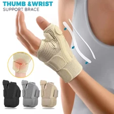 Flexible Splint Wrist Thumb Support Brace for Tendonitis Arthritis Pain Relief