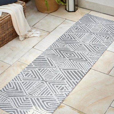 JONATHAN Y Lighting SBH103-210 South Beach 2' x 10' Polypropylene - White