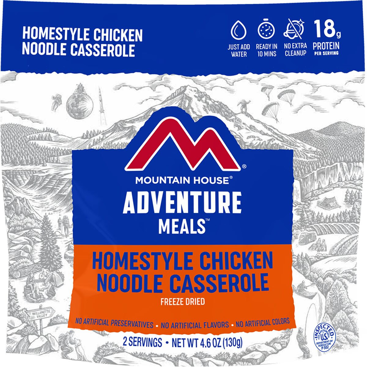 Mountain House Homestyle Chicken Noodle Casserole One Color Pouch 3790₽