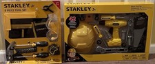 Stanley Jr. Mega Tool Set  8 Piece Pretend Play Tool Set for Ages 3 2017