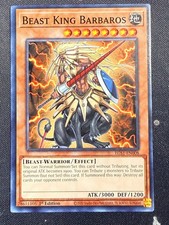 Beast King Barbaros EGS1-EN008 Prices | YuGiOh Egyptian God Deck: Slifer  the Sky Dragon | YuGiOh Cards