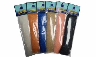 H2o Sculpting Flash Fibre UV Fliegenbinden Pattegrisen Garnelen Shrimps Rücken