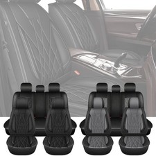 Car Seat Covers Breathable Suv 25 Faux Leather Pad For Jeep Wrangler 2003-2017