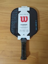Wilson Cadence Tour 12 Pickleball Paddle Black Light Blue