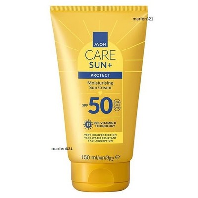 AVON 65,93 /L Care SUN+ PROTECT Feuchtigkeitsspendende Sonnencreme LSF 50 NEU!