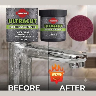 Ultracut Polishing Compound, Surface Restoration Polish With Pad /100G