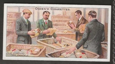 OGDENS - ROYAL MAIL 1909 - #44 - SUBSORTIERPOSTPAKETE 