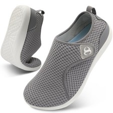 Scurtain Wide Toe Shoes Women Diabetic Nurse Shoes Non Slip Neuropathy Bunion