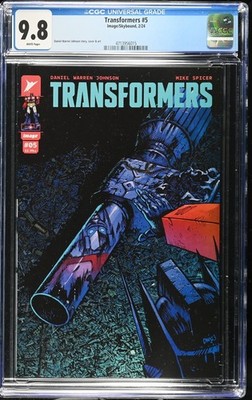 TRANSFORMERS 5 1ST PRINT COVER A (2024, IMAGE COMICS SKYBOUND) CGC 9.8