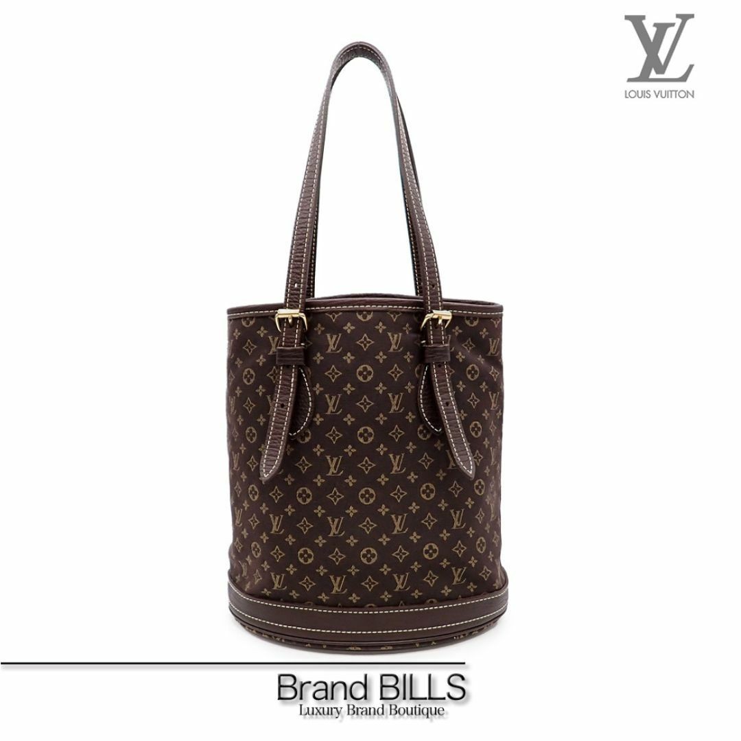 Excellent Condition Louis Vuitton Bucket PM Shoulder Bag M95226 Monogram Mini Li