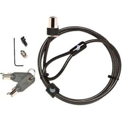 Ergonomic Solutions - SPCS201 - SpacePole ClickSafe Cable Lock - 4.92 ft Cable