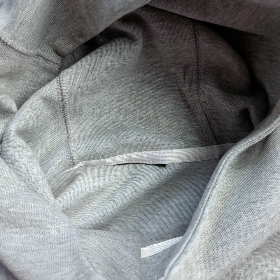 Sudadera con capucha Nike USA Soccer Tech polar Windrunner para mujer M cremallera completa gris jaspeado Foto 3 de 4