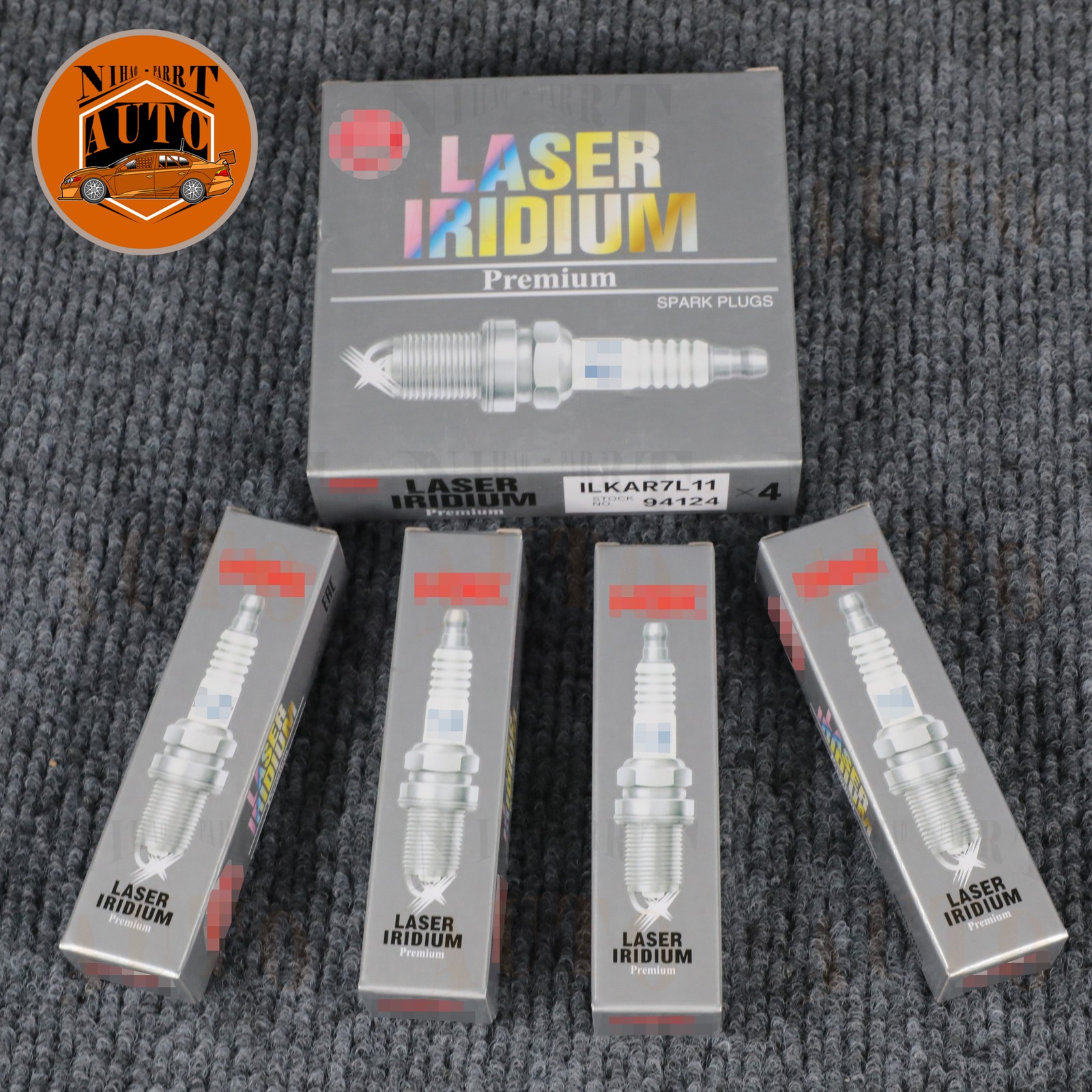 4PCS NGK Laser Iridium Spark Plugs 94124 ILKAR7L11 For Mazda CX-30 CX-5