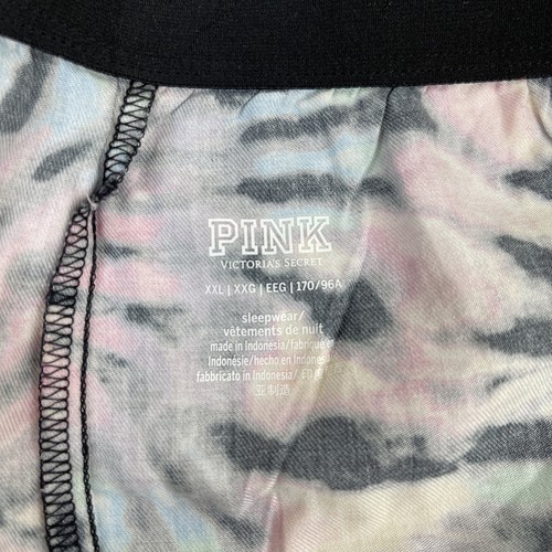 Victoria's Secret PINK Flannel Sleep Boxy Pajama Lounge Shorts Multicolor XXL - Picture 5 of 6