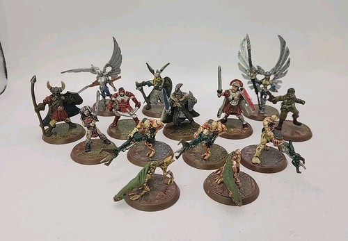 Lot 29 Figurines Jeu Heroscape MB A-23 No HeroQuest Warhammer
