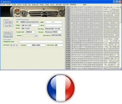 Mercedes Benz ECU Editor Software Für MB ECU Steuergerät