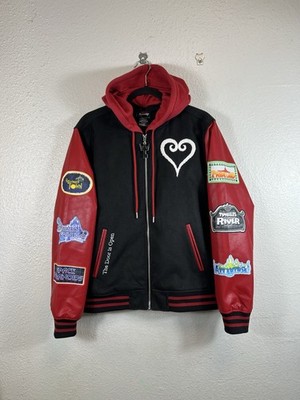 Kingdom Hearts Worlds Varsity Jacket Small Our Universe Disney Hot Topic Bomber
