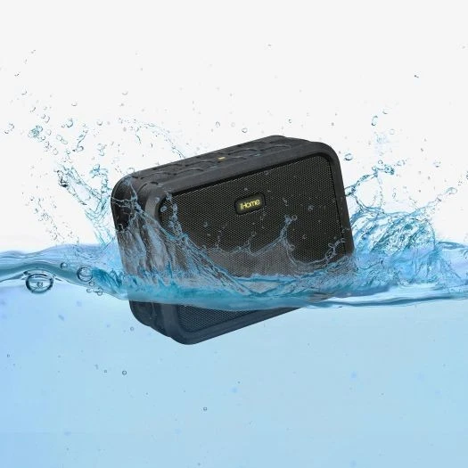 iHome IBN6BXX Rugged Portable Waterproof Bluetooth Stereo Speaker - Black - Image 4 of 4