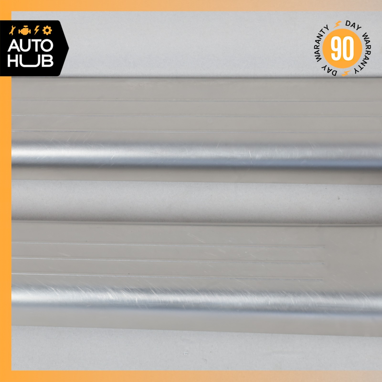 06-18 Bentley Flying Spur Front & Rear Side Door Step Sill Set 3W4863381P OEM