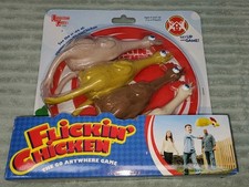 FLICKIN' Chicken Fun Multiplayer Toss Game for the Family Chickens New